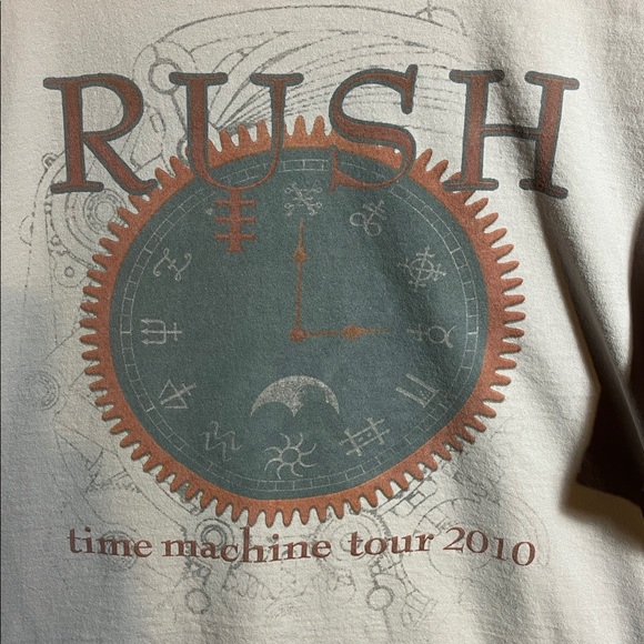 Rush 2010 Tour Graphic Tee - Picture 2 of 8
